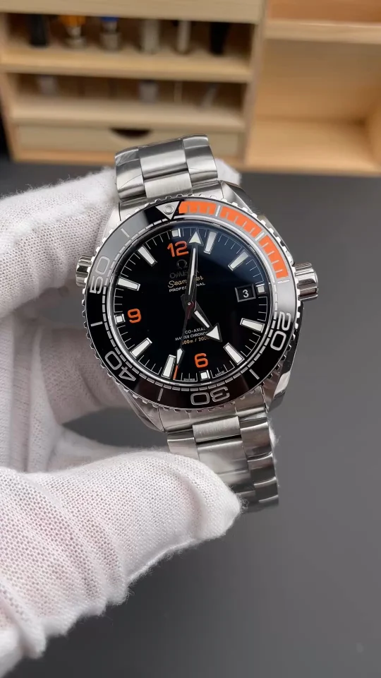 Omega Seamaster Planet Ocean Orange Dial 43.5mm