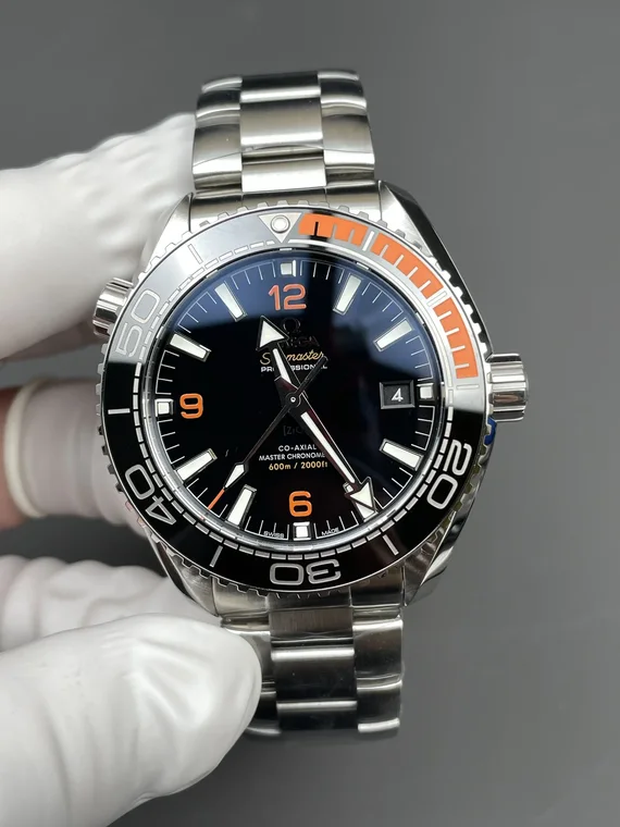 Omega Seamaster Planet Ocean Orange Dial 43.5mm