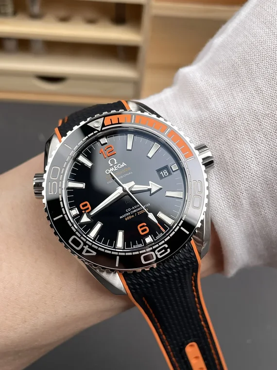 Omega Seamaster Planet Ocean Orange Dial 43.5mm