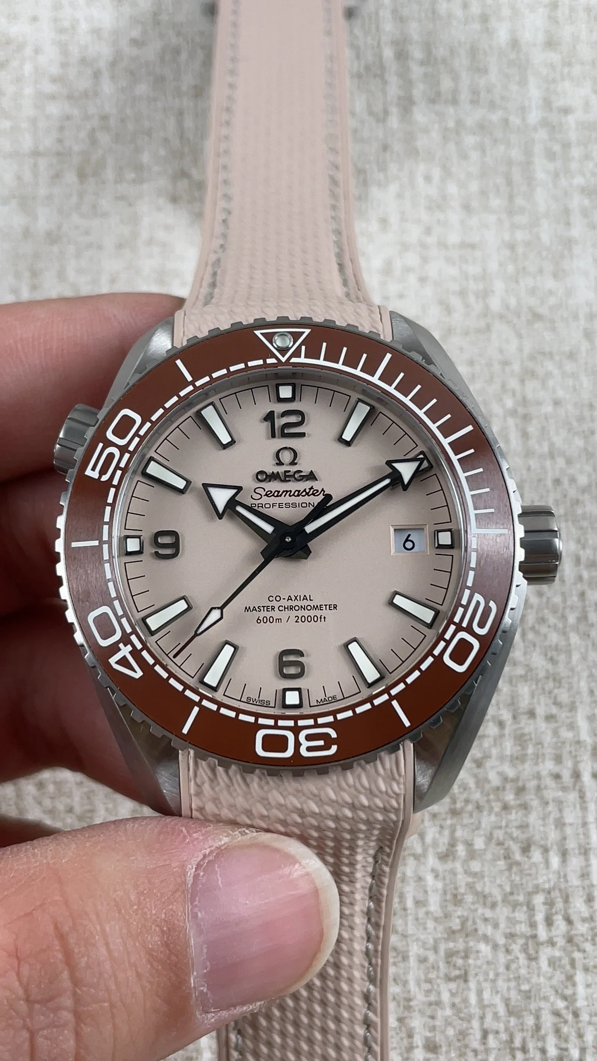 Omega Seamaster Planet Ocean Yellow Dial