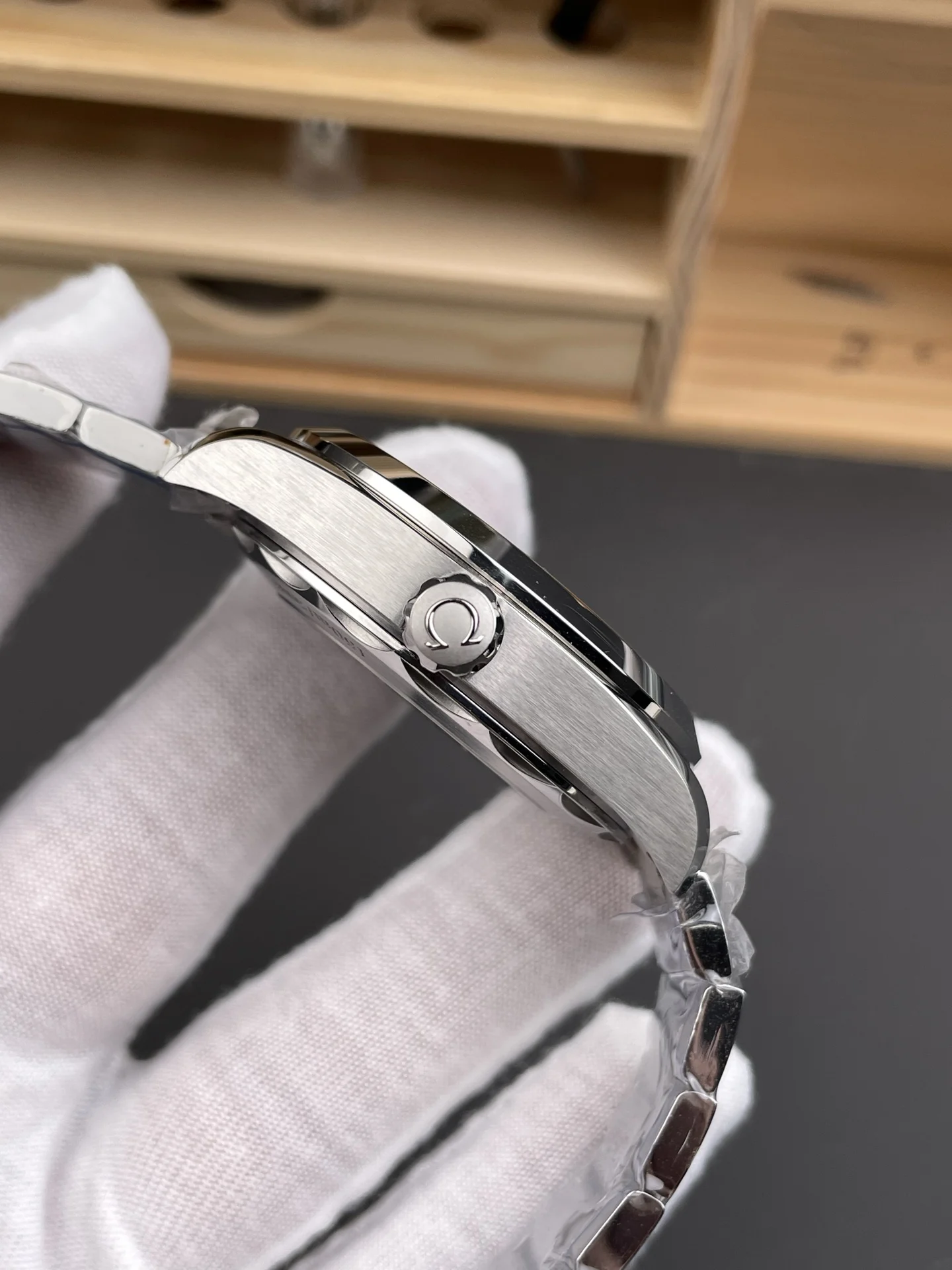 Omega Seamaster World Time — photographed off the sweep