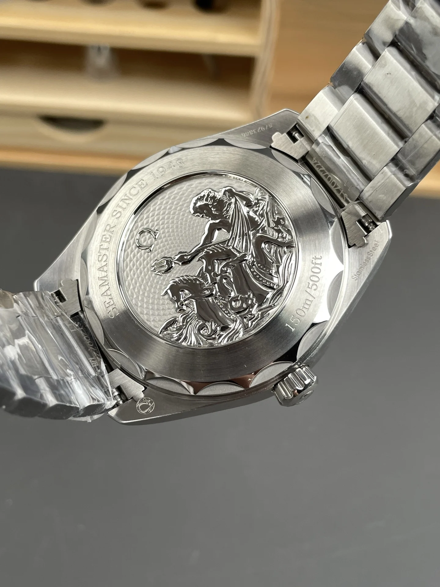 Omega Seamaster World Time — photographed off the sweep