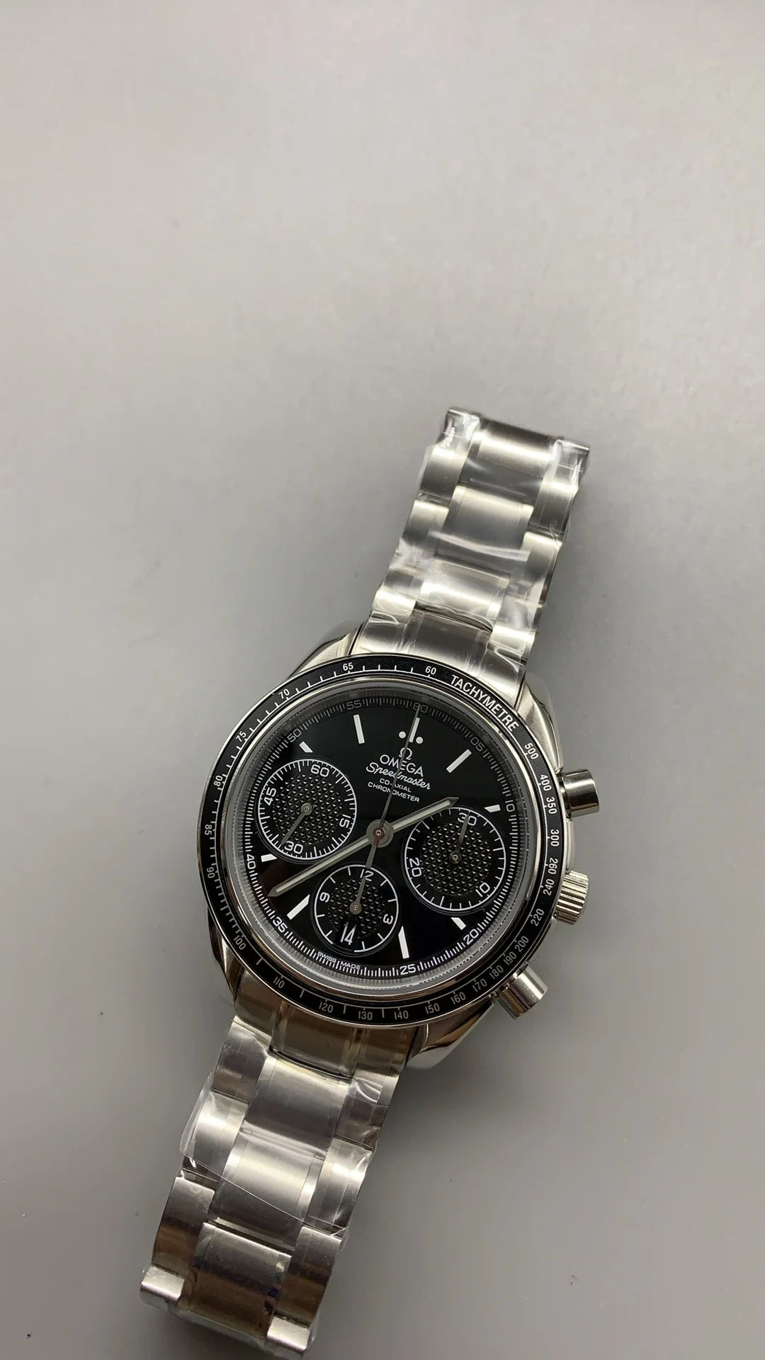 Omega Seamaster — photographed off the sweep