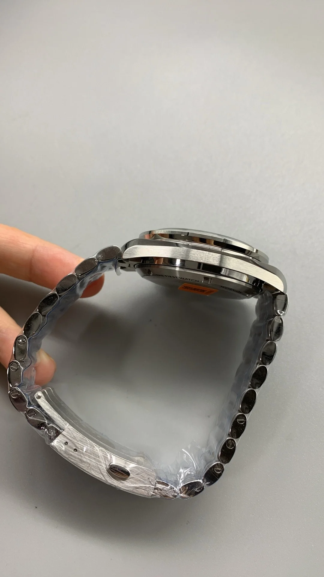 Omega Speedmaster — photographed off the sweep