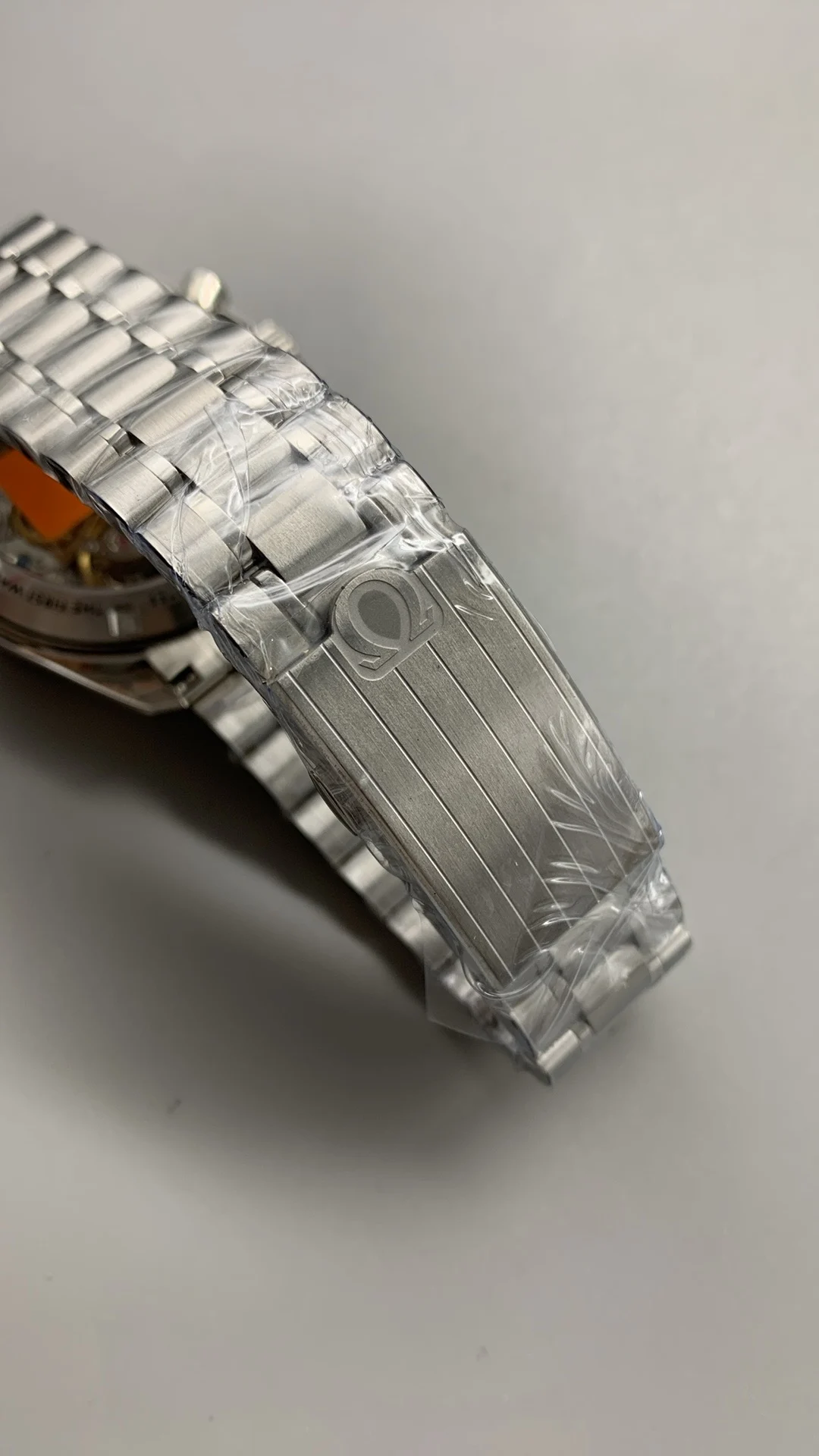 Omega Speedmaster — photographed off the sweep