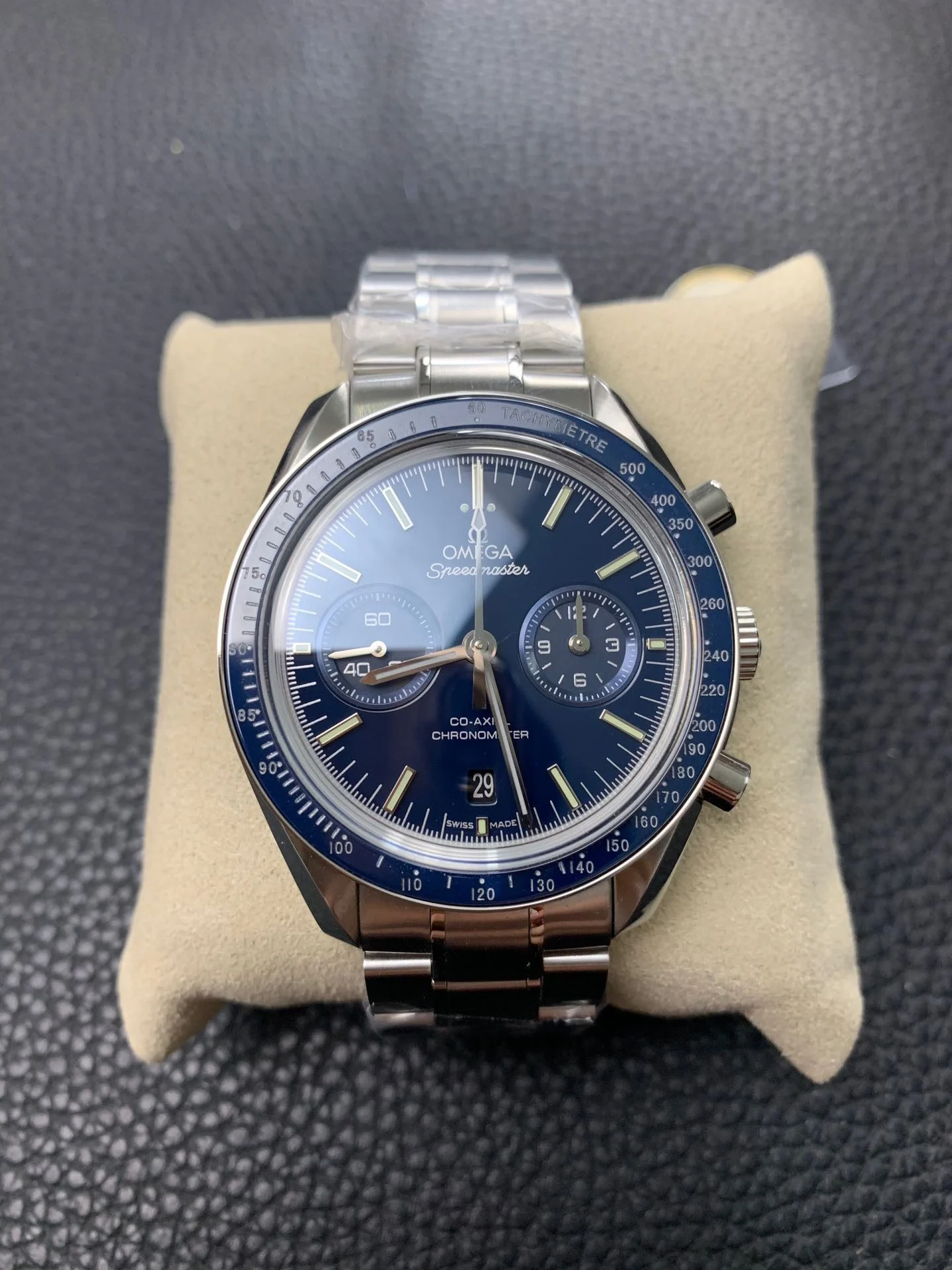 Omega Speedmaster Blue Dial