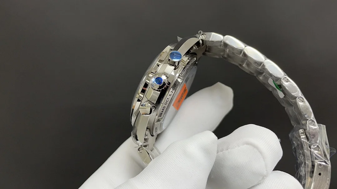 Omega Speedmaster Steel — photographed off the sweep