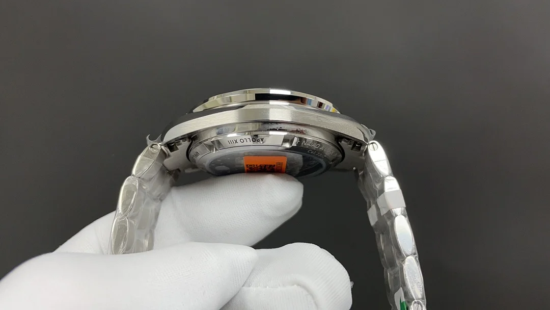 Omega Speedmaster Steel — photographed off the sweep