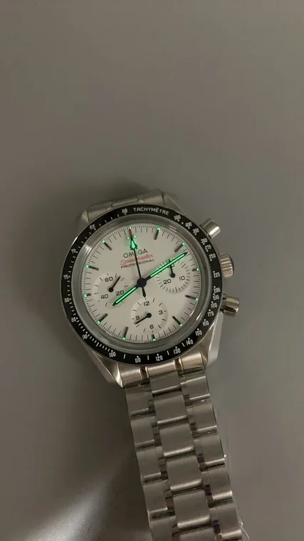 Omega Speedmaster White Dial