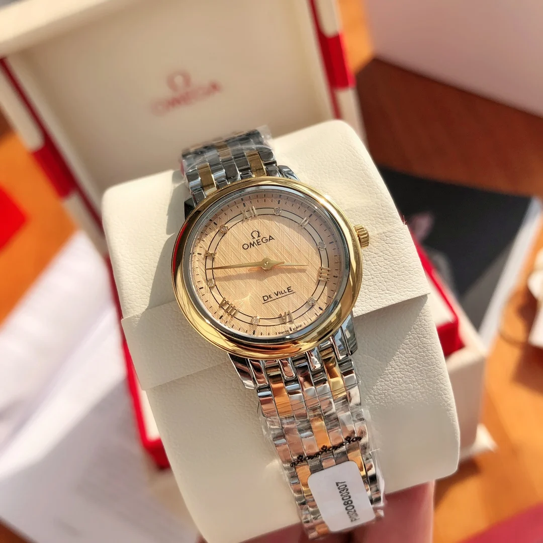 Omega Steel Diamond-Set 27.4mm — photographed off the sweep