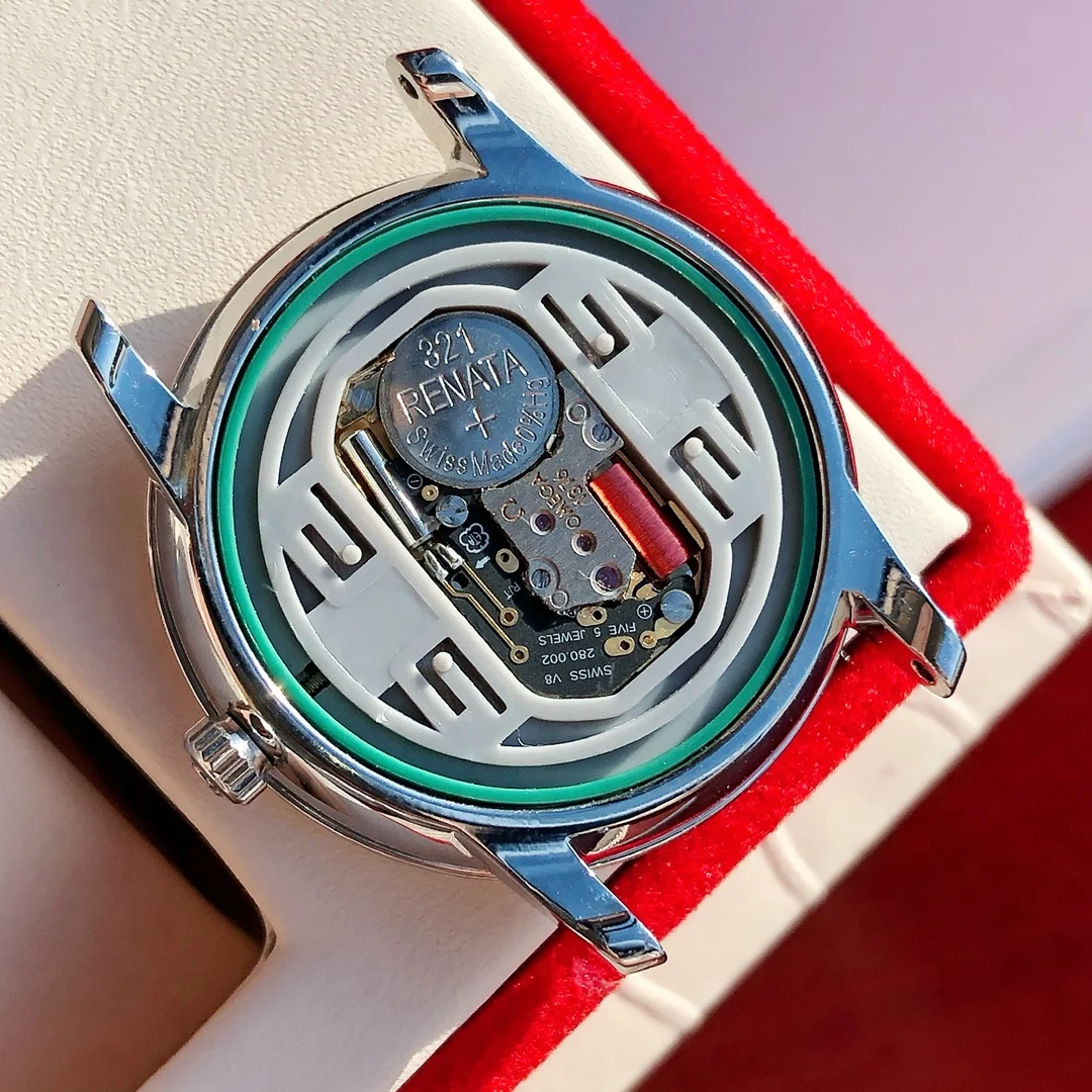 Omega Steel — photographed off the sweep