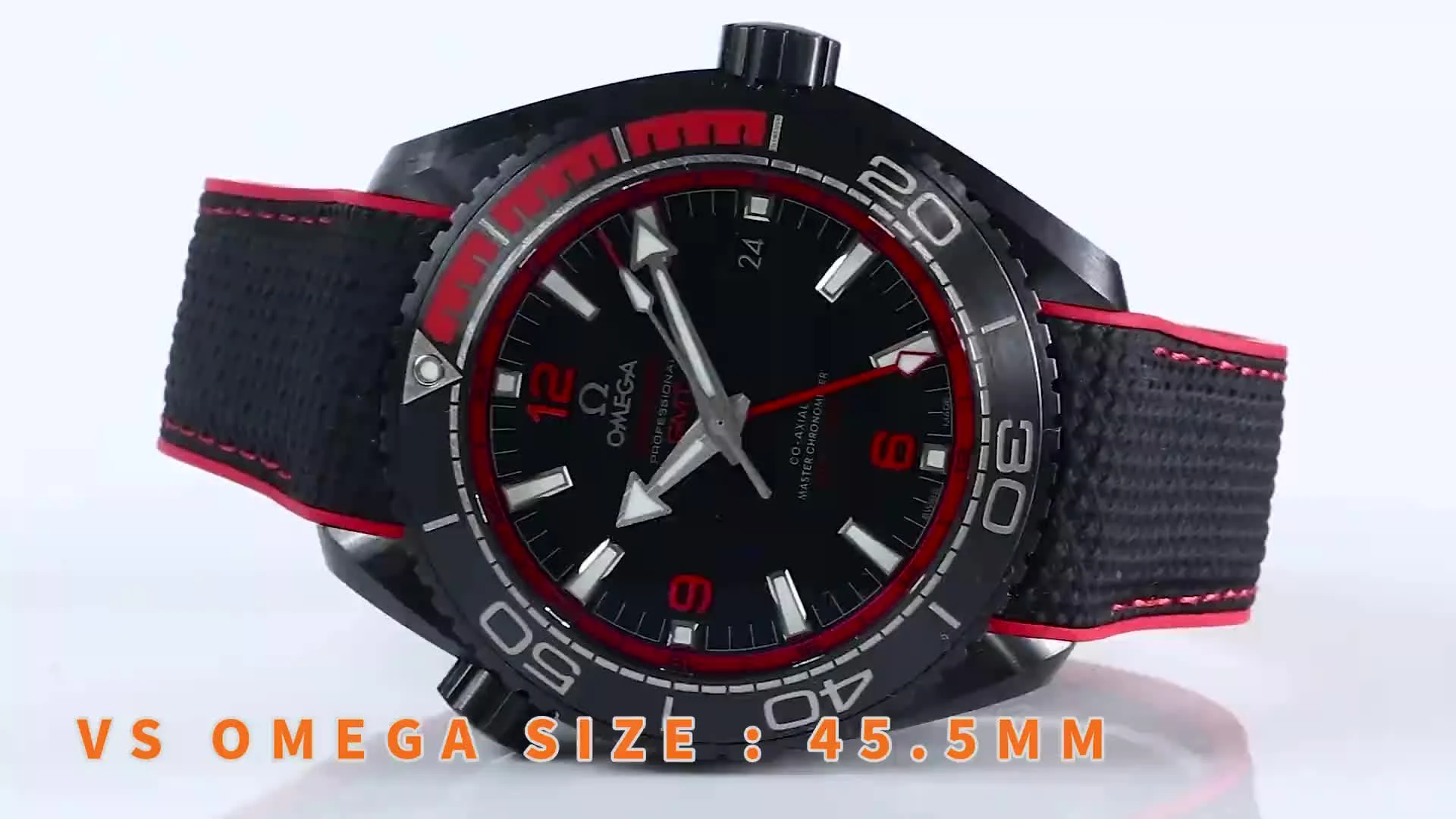Omega Titanium Black Dial