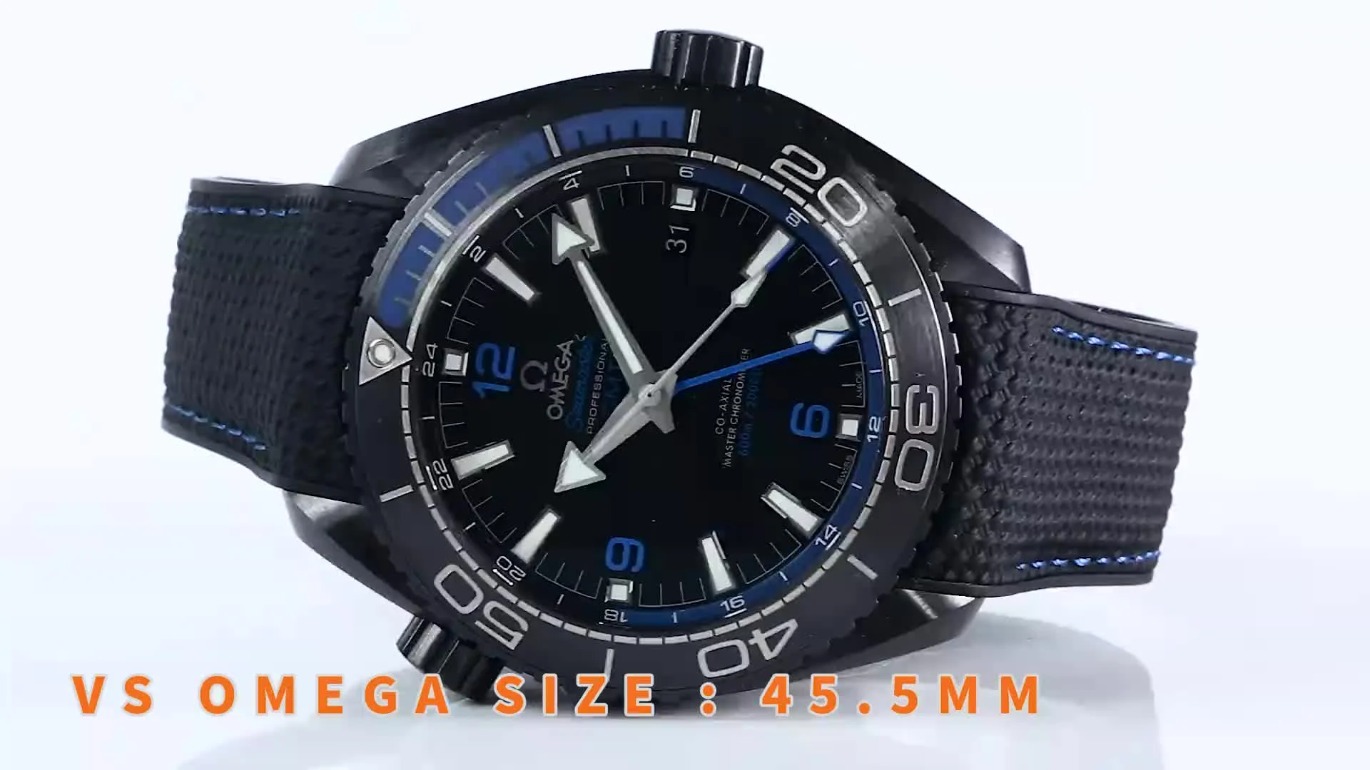 Omega Titanium Black Dial