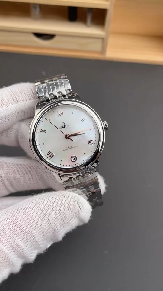 Omega White Dial 34mm