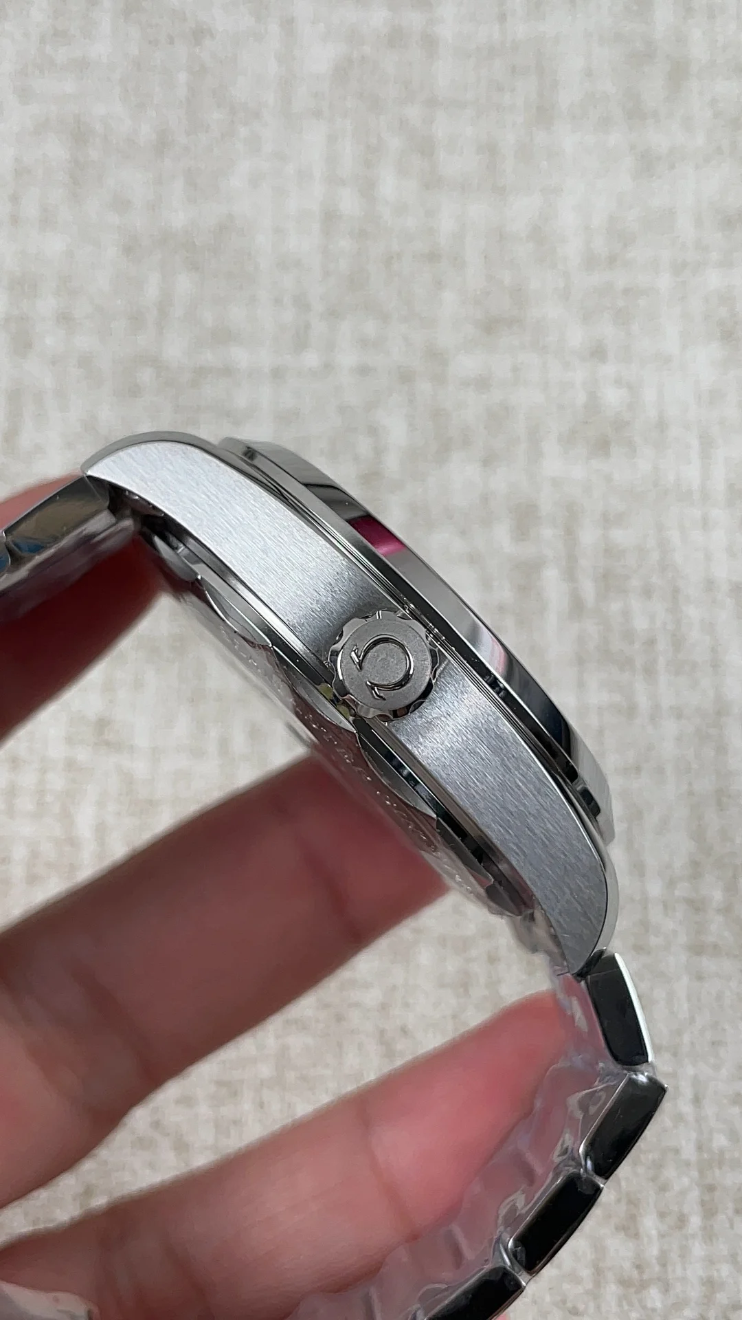 Omega World Time — photographed off the sweep