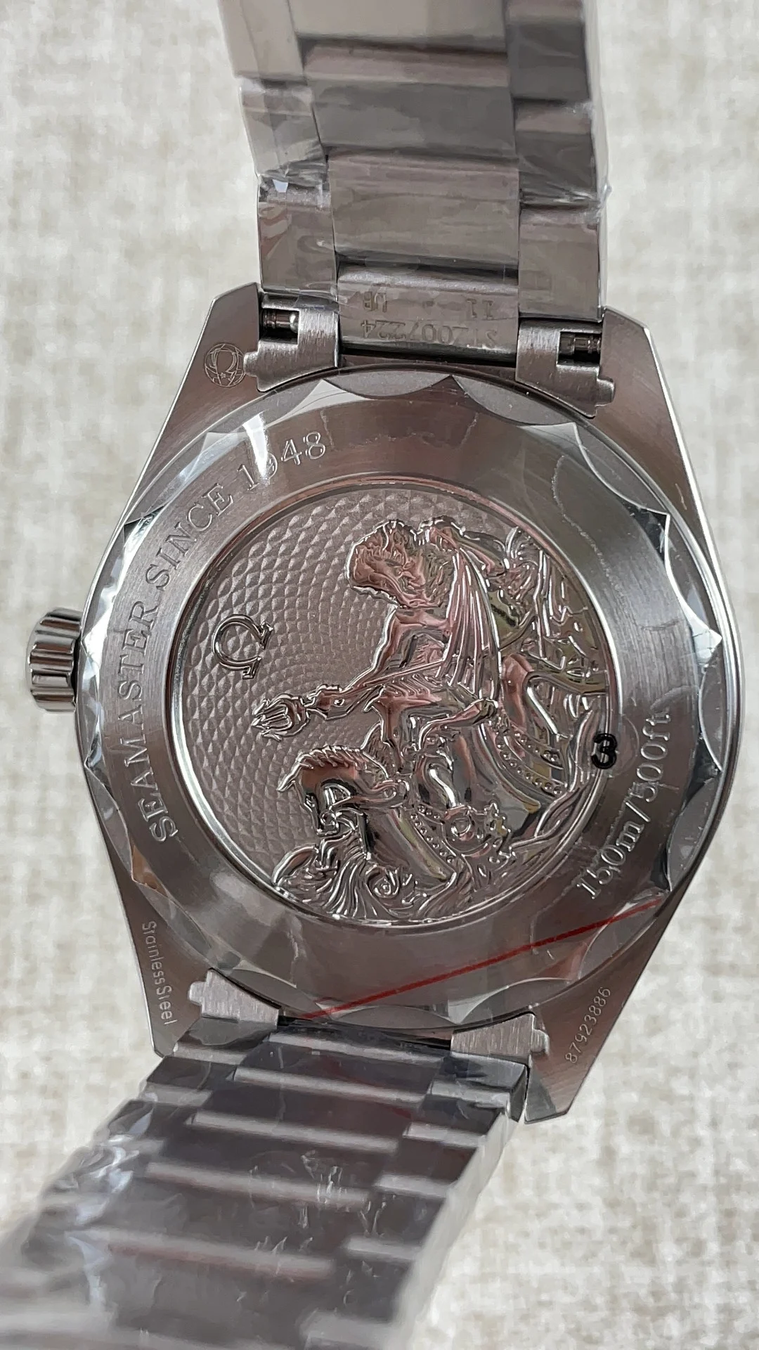 Omega World Time — photographed off the sweep