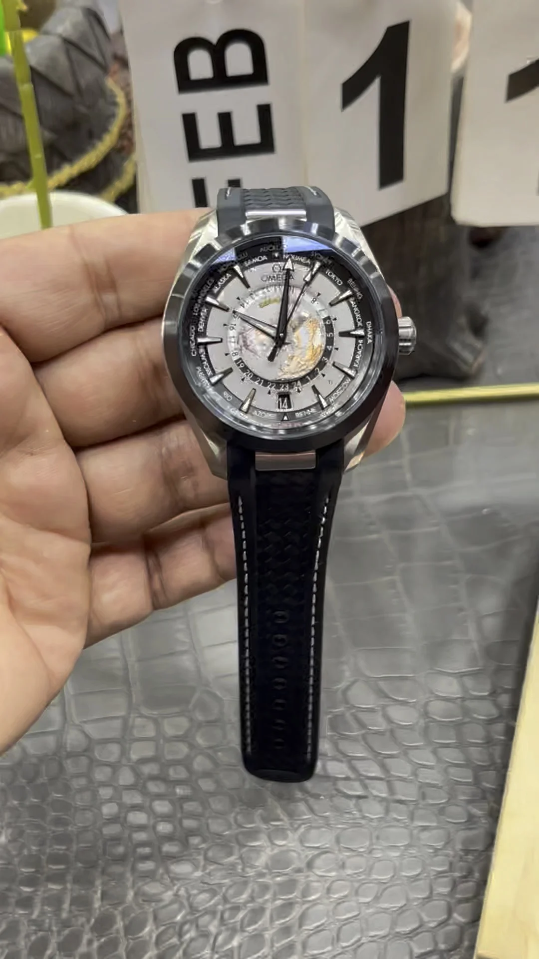 Omega World Time Ceramic