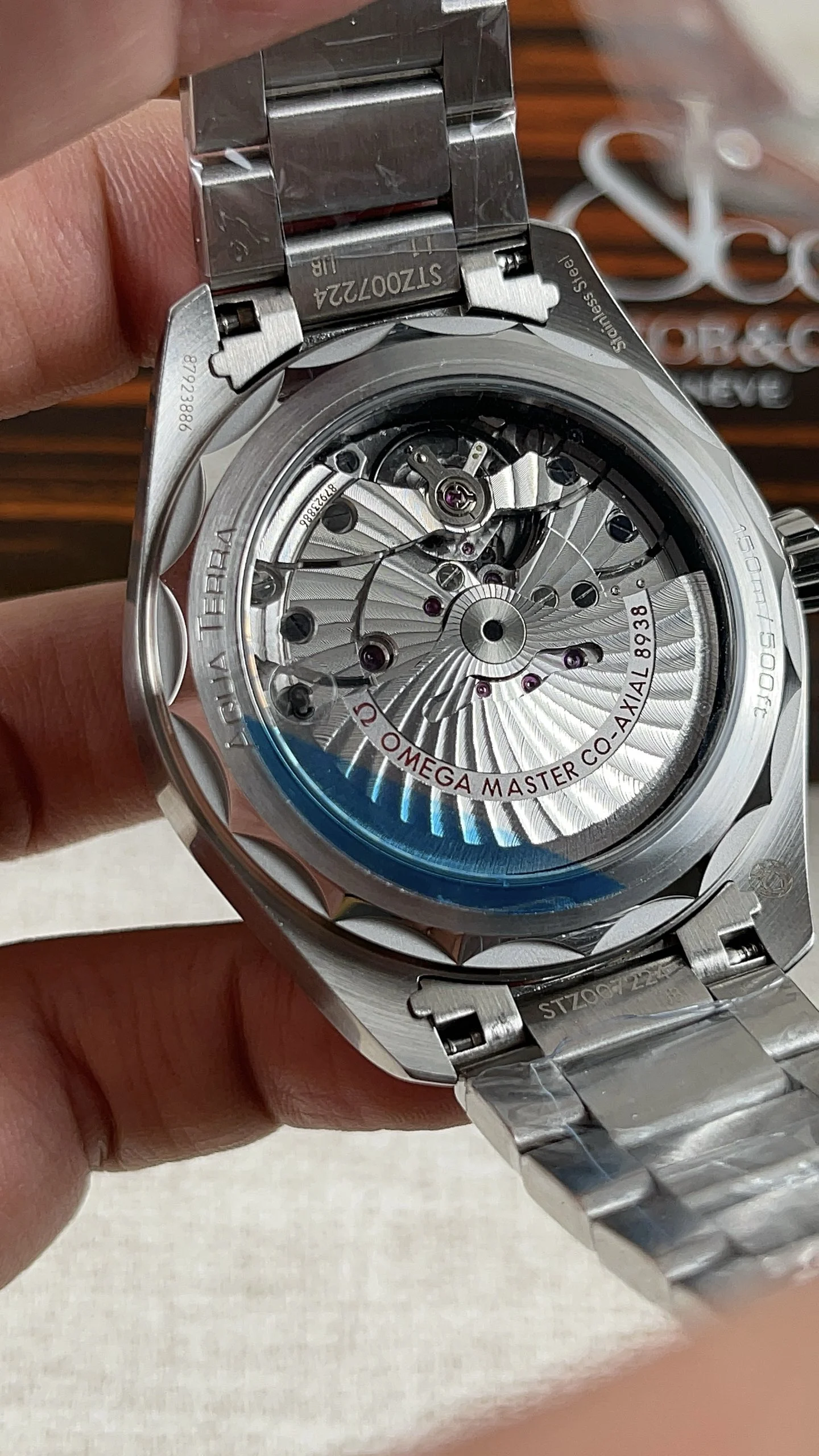 Omega World Time — photographed off the sweep