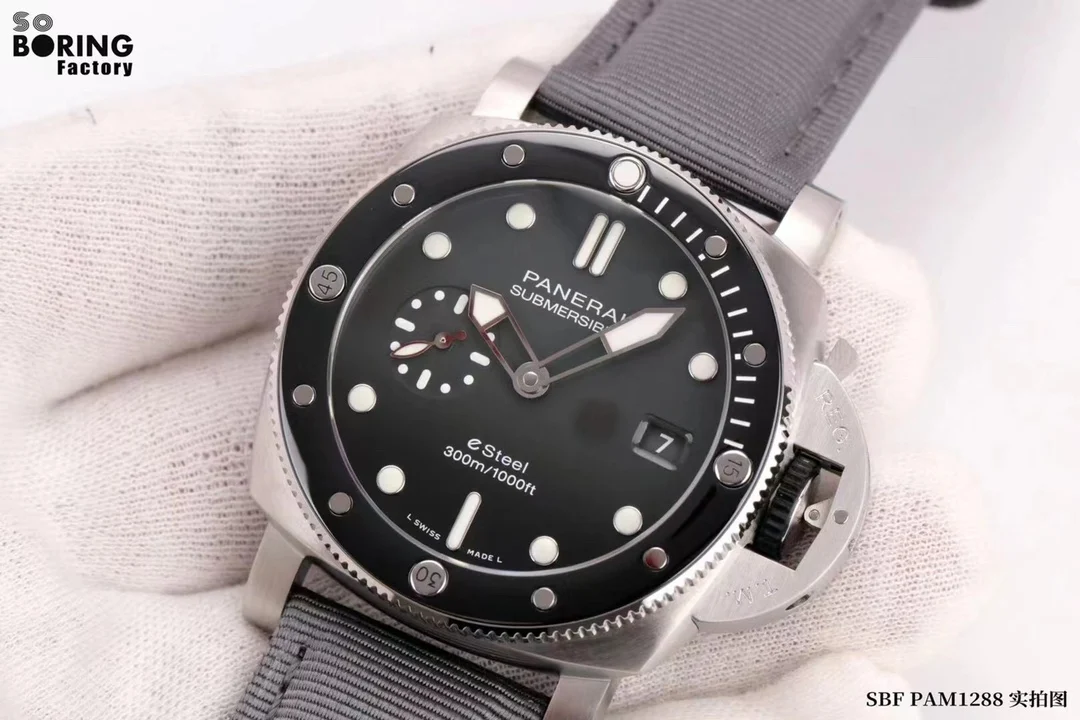 Panerai 1288 — photographed off the sweep