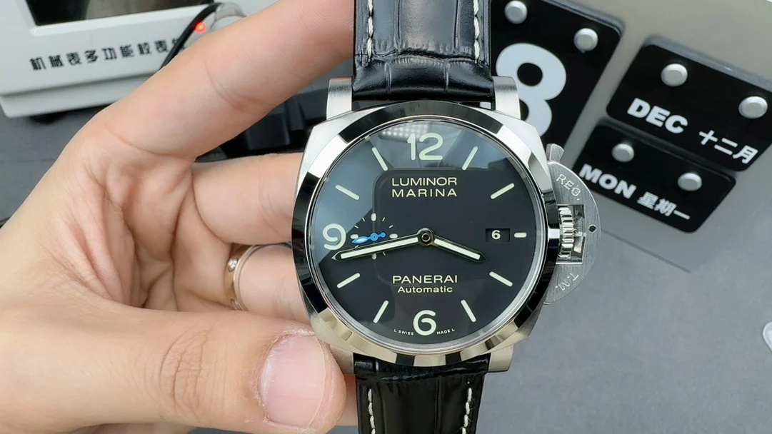 Panerai 1312 watch — photographed off the sweep