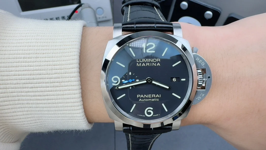 Panerai 1312 watch — photographed off the sweep