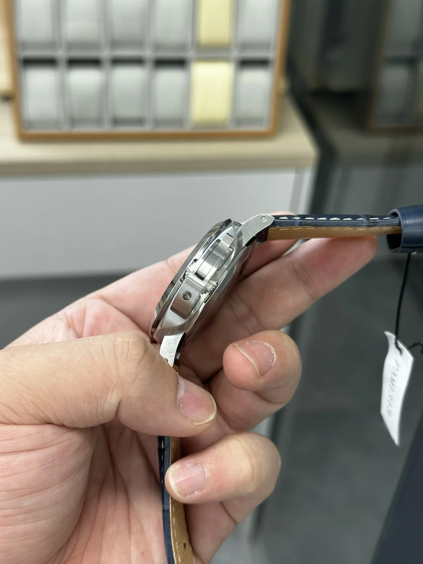 Panerai 1313 — photographed off the sweep