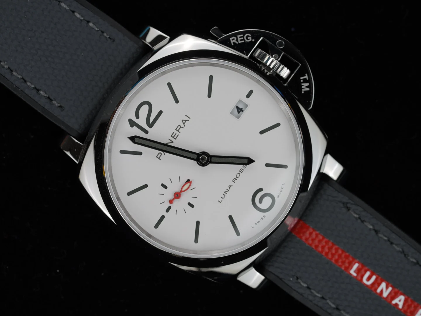 Panerai 1381 — photographed off the sweep