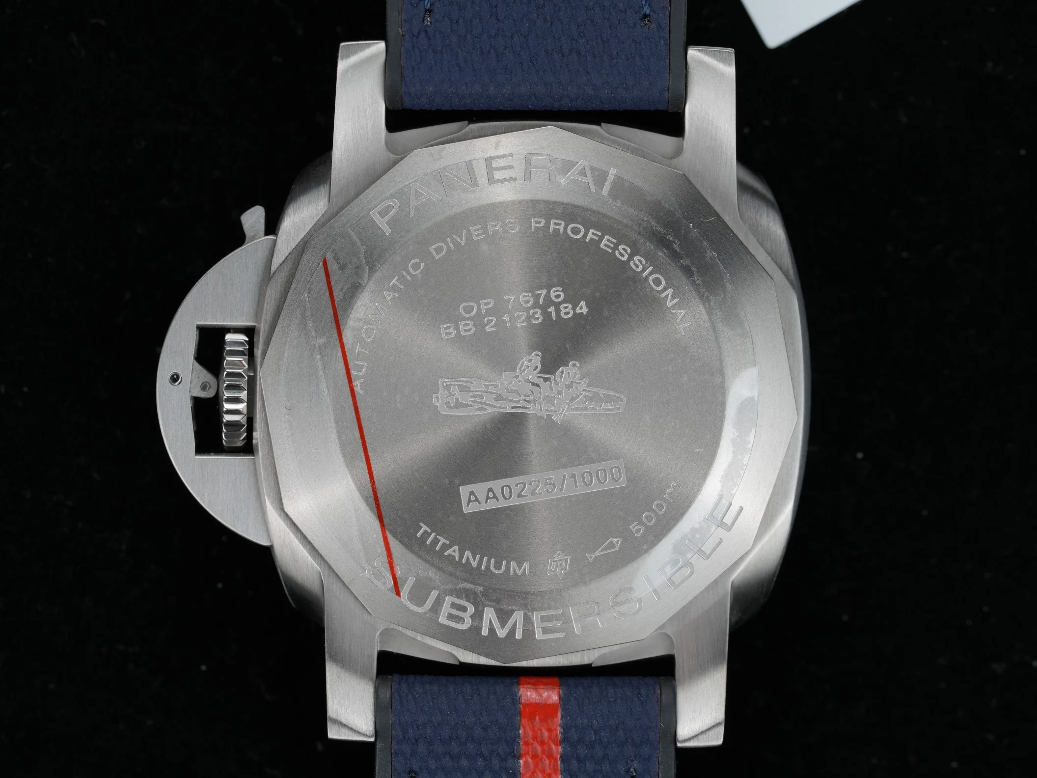 Panerai 1507 — photographed off the sweep