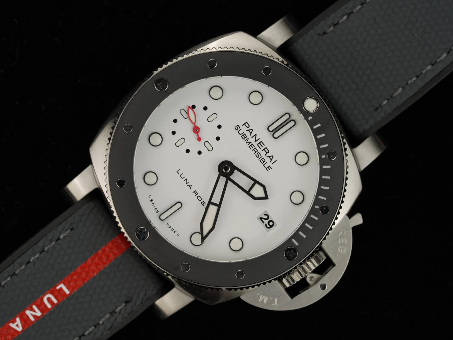 Panerai 1579 — photographed off the sweep