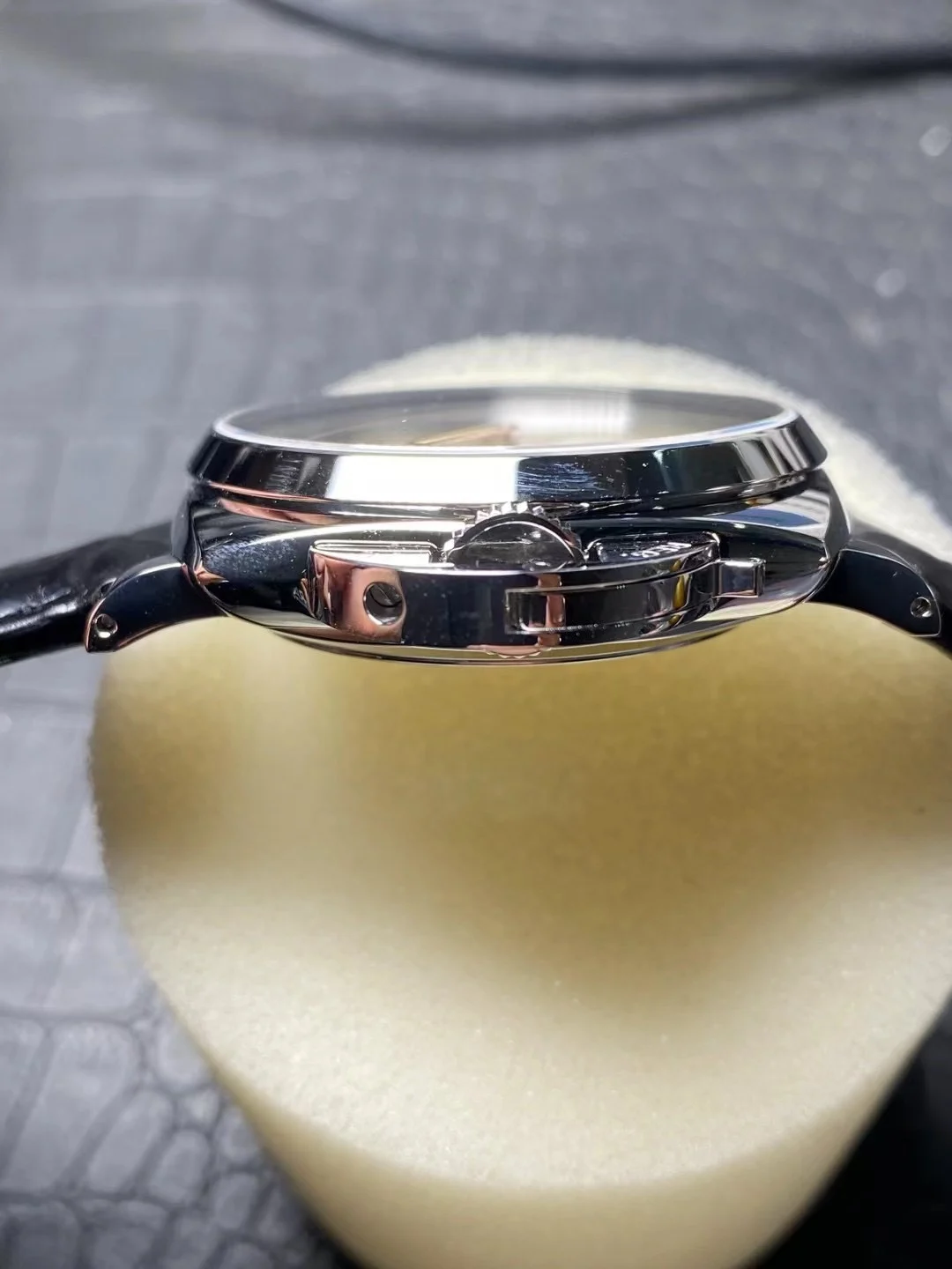 Panerai 42mm — photographed off the sweep