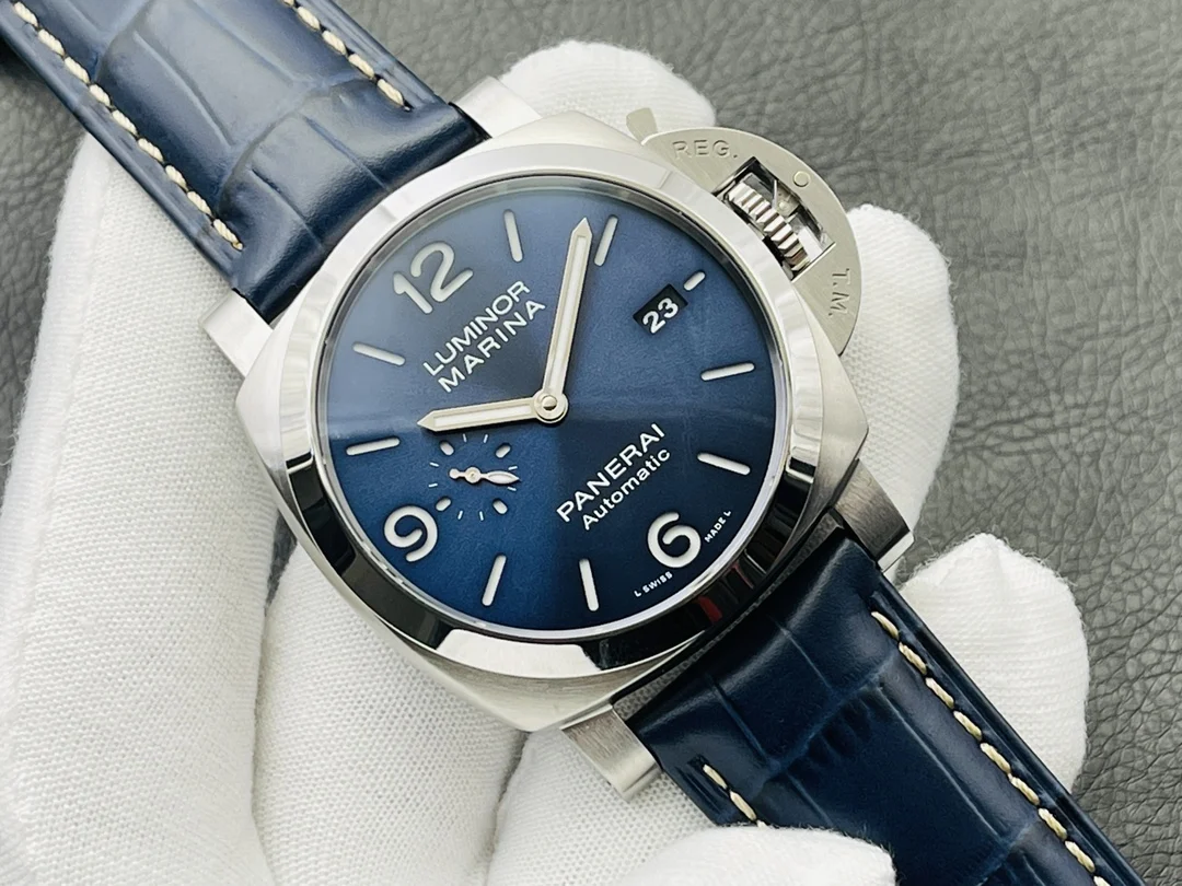 Panerai 43.5mm — photographed off the sweep