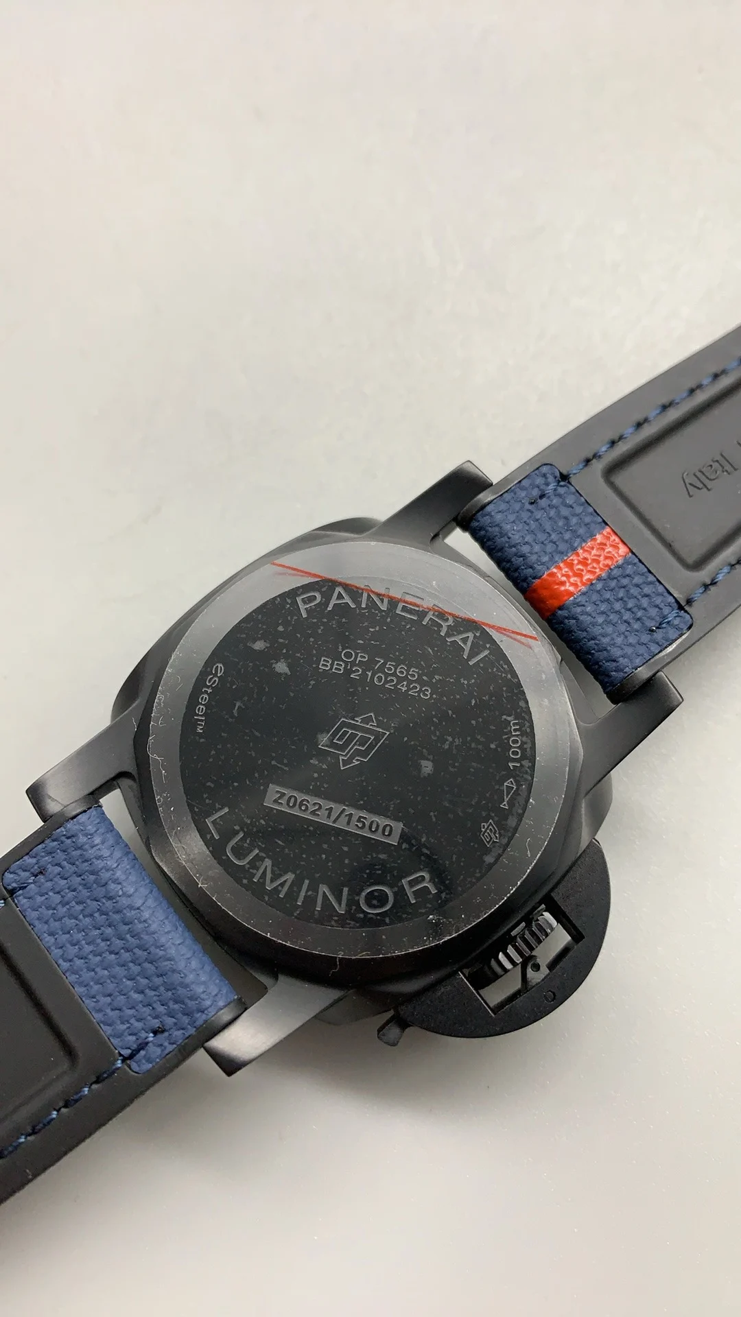 Panerai Black Dial PAM01408 — photographed off the sweep