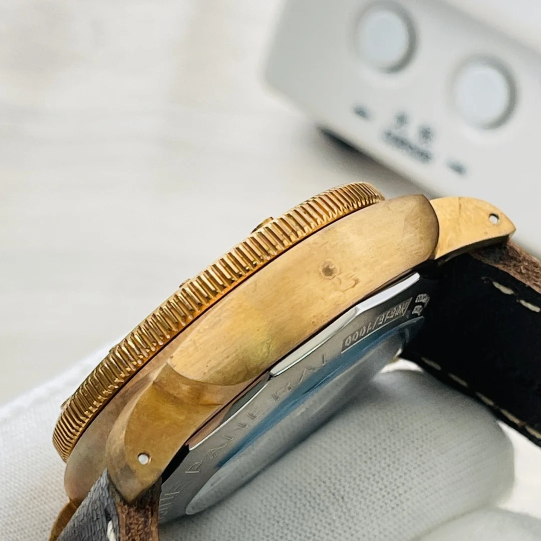 Panerai Bronze PAM00382 47mm — photographed off the sweep