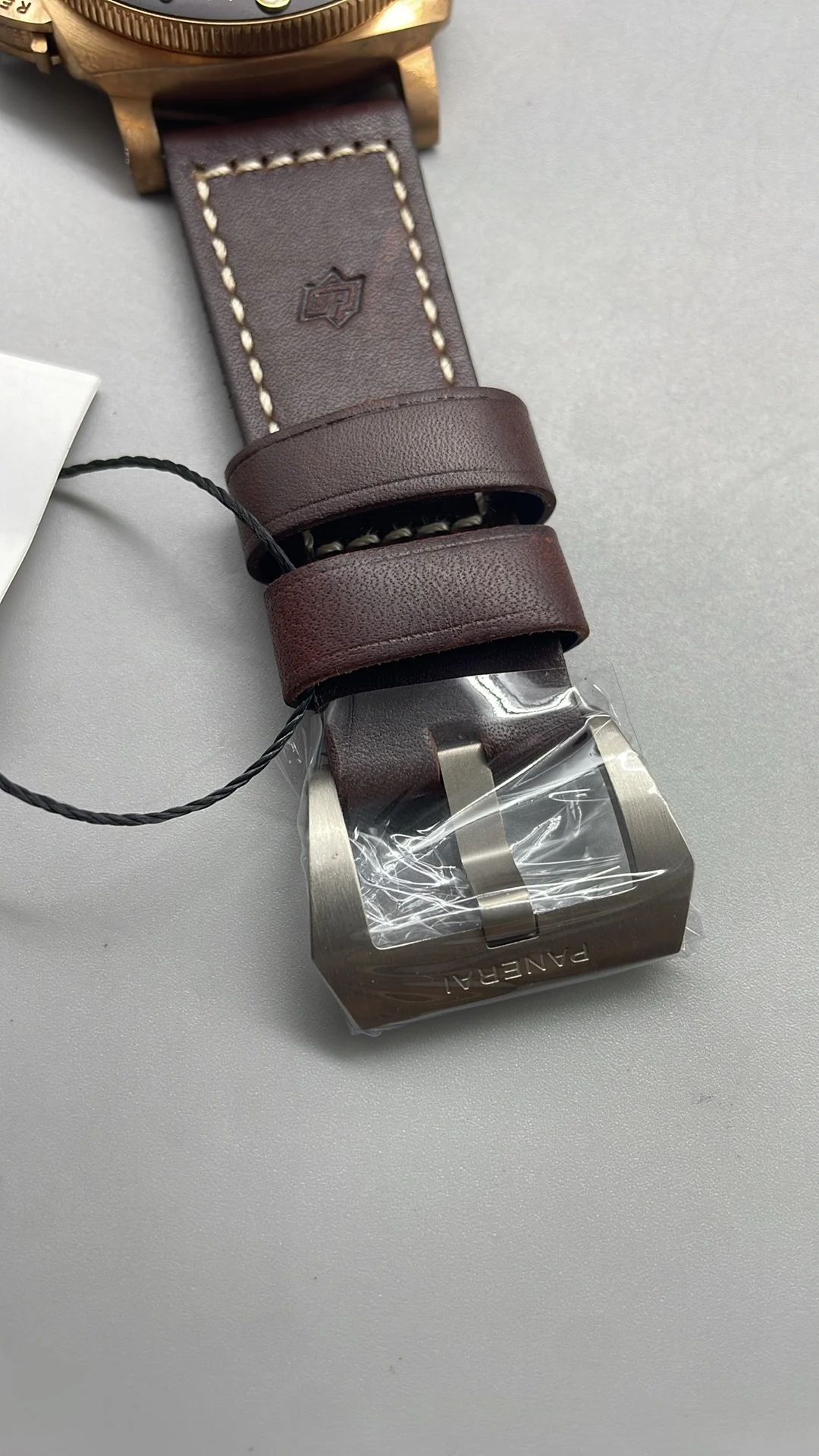 Panerai Bronze PAM00968 — photographed off the sweep