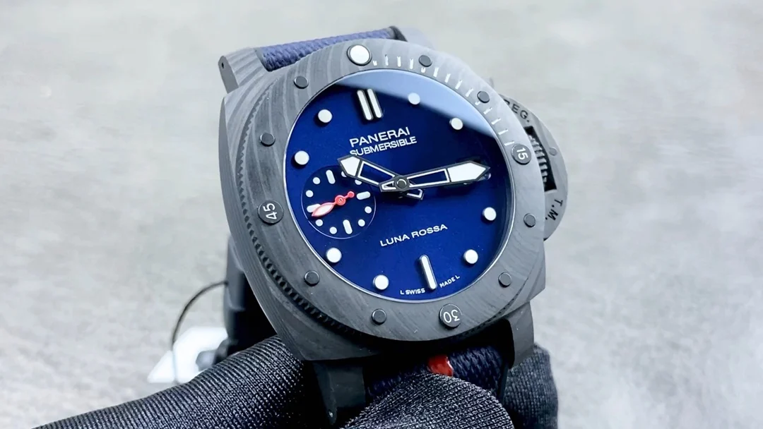 Panerai Carbon Blue Dial PAM01563