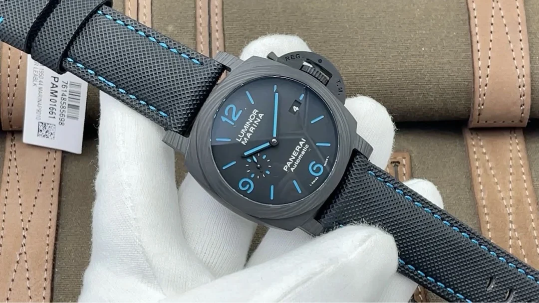 Panerai Carbon Blue Dial PAM01661 44mm