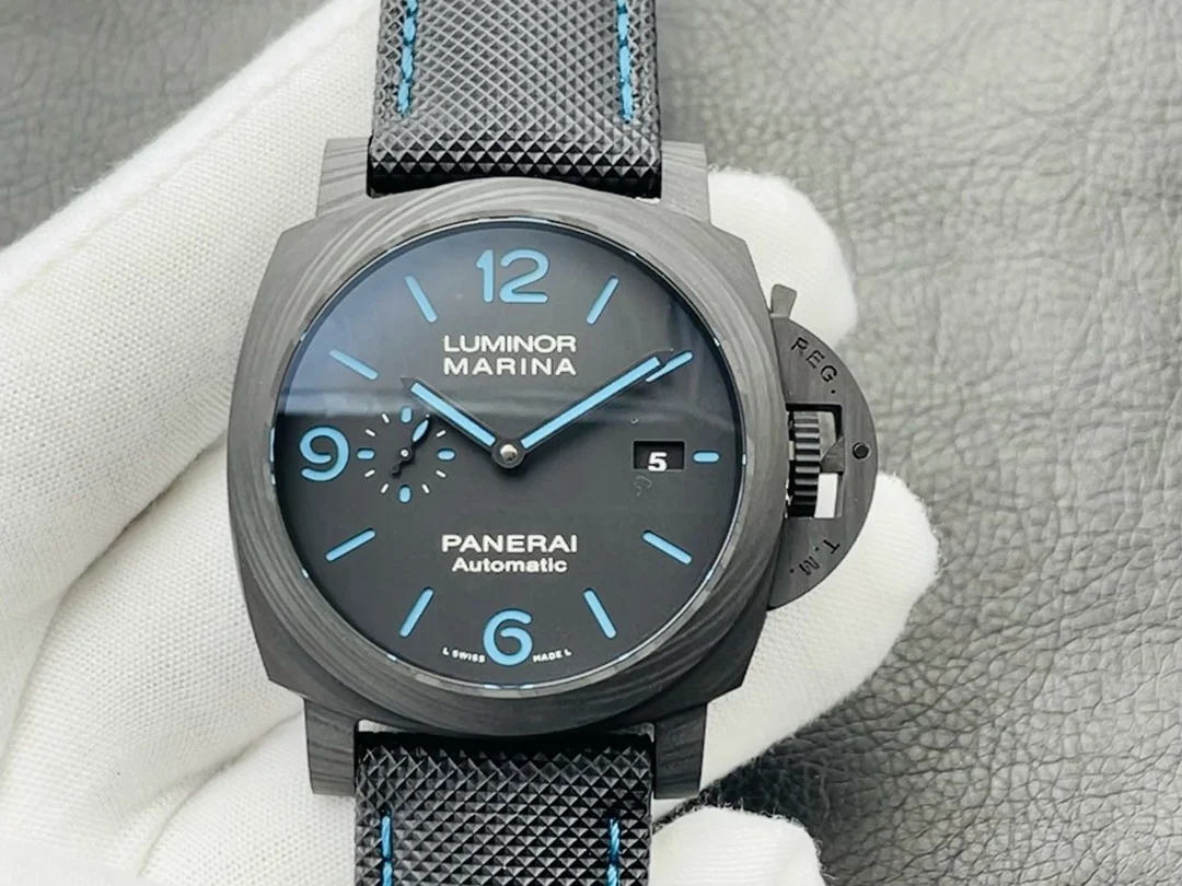 Panerai Carbon Blue Dial PAM01661 44mm