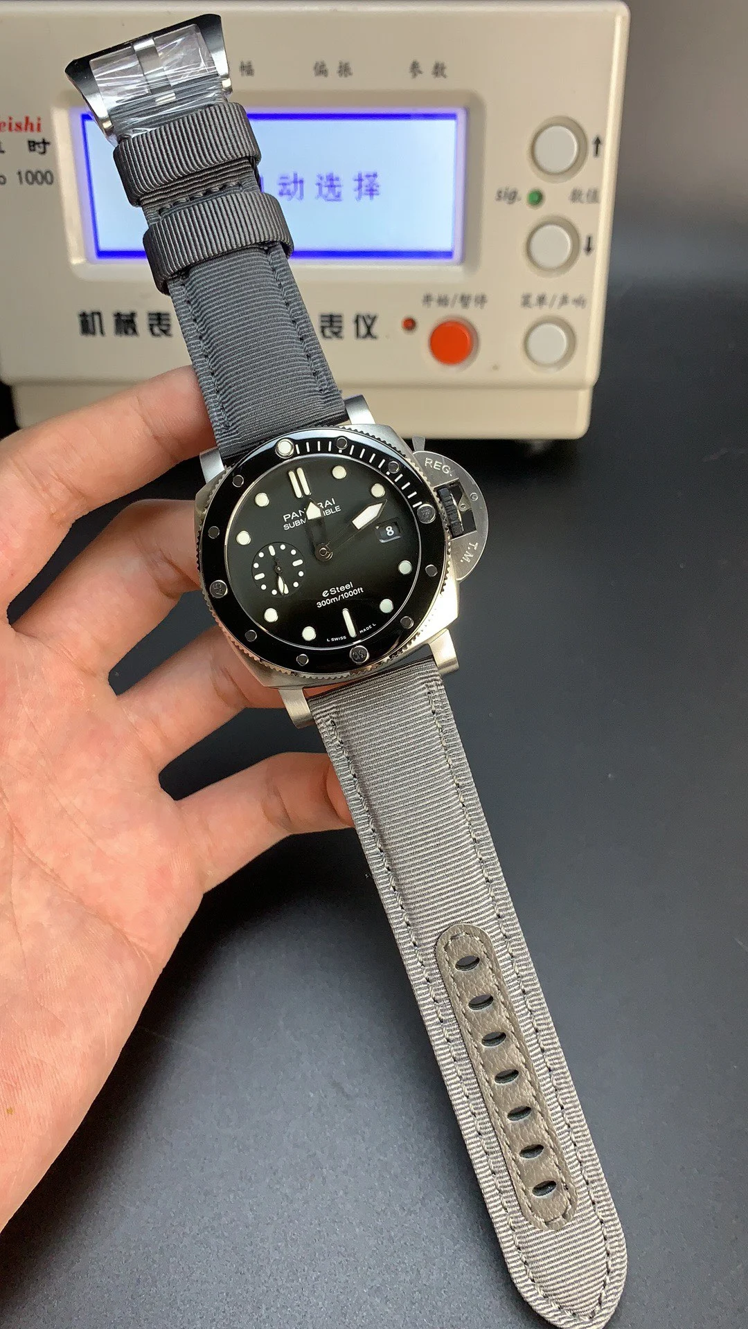 Panerai Ceramic — photographed off the sweep