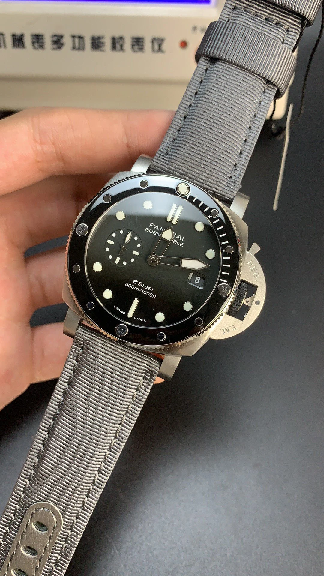 Panerai Ceramic — photographed off the sweep