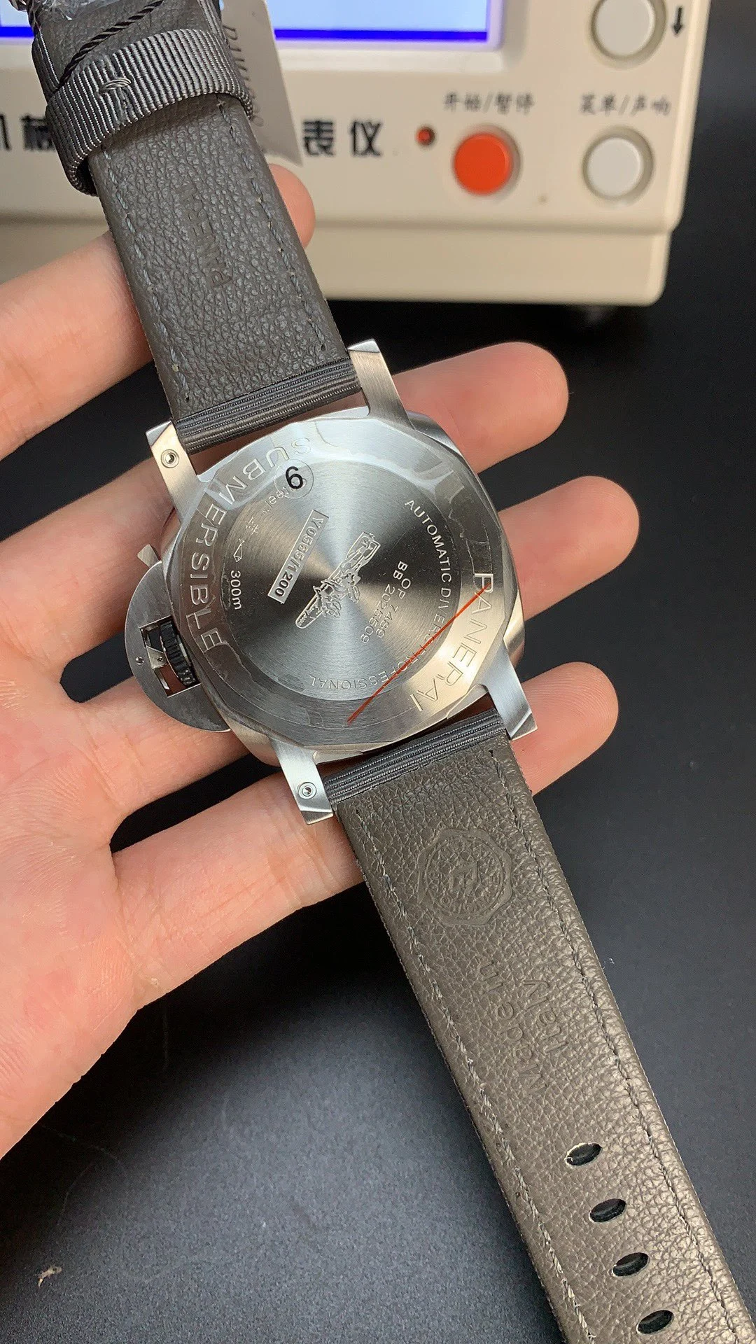 Panerai Ceramic — photographed off the sweep