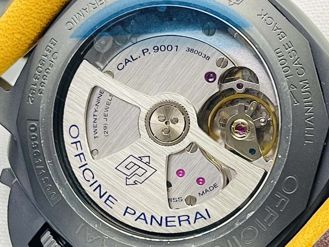 Panerai Ceramic 44mm — photographed off the sweep