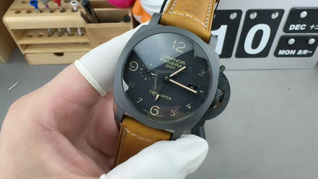 Panerai Ceramic 44mm — photographed off the sweep