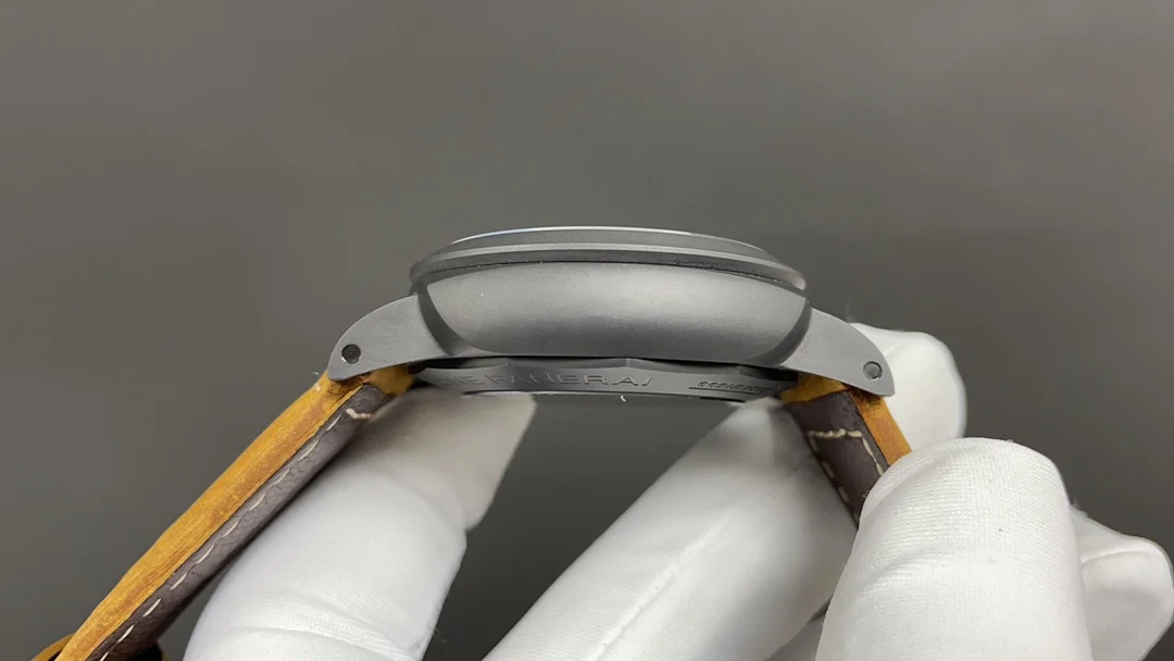 Panerai Ceramic Black Dial PAM00441 44mm — photographed off the sweep