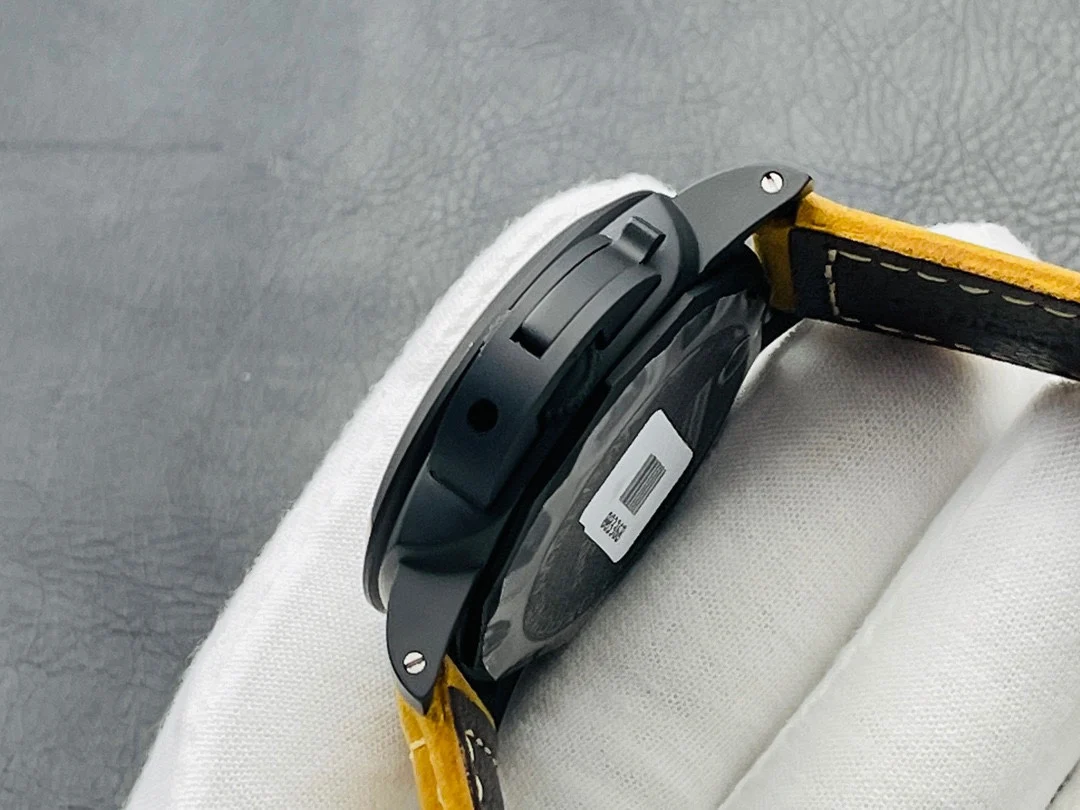 Panerai Ceramic Blue Dial PAM01441 44mm — photographed off the sweep