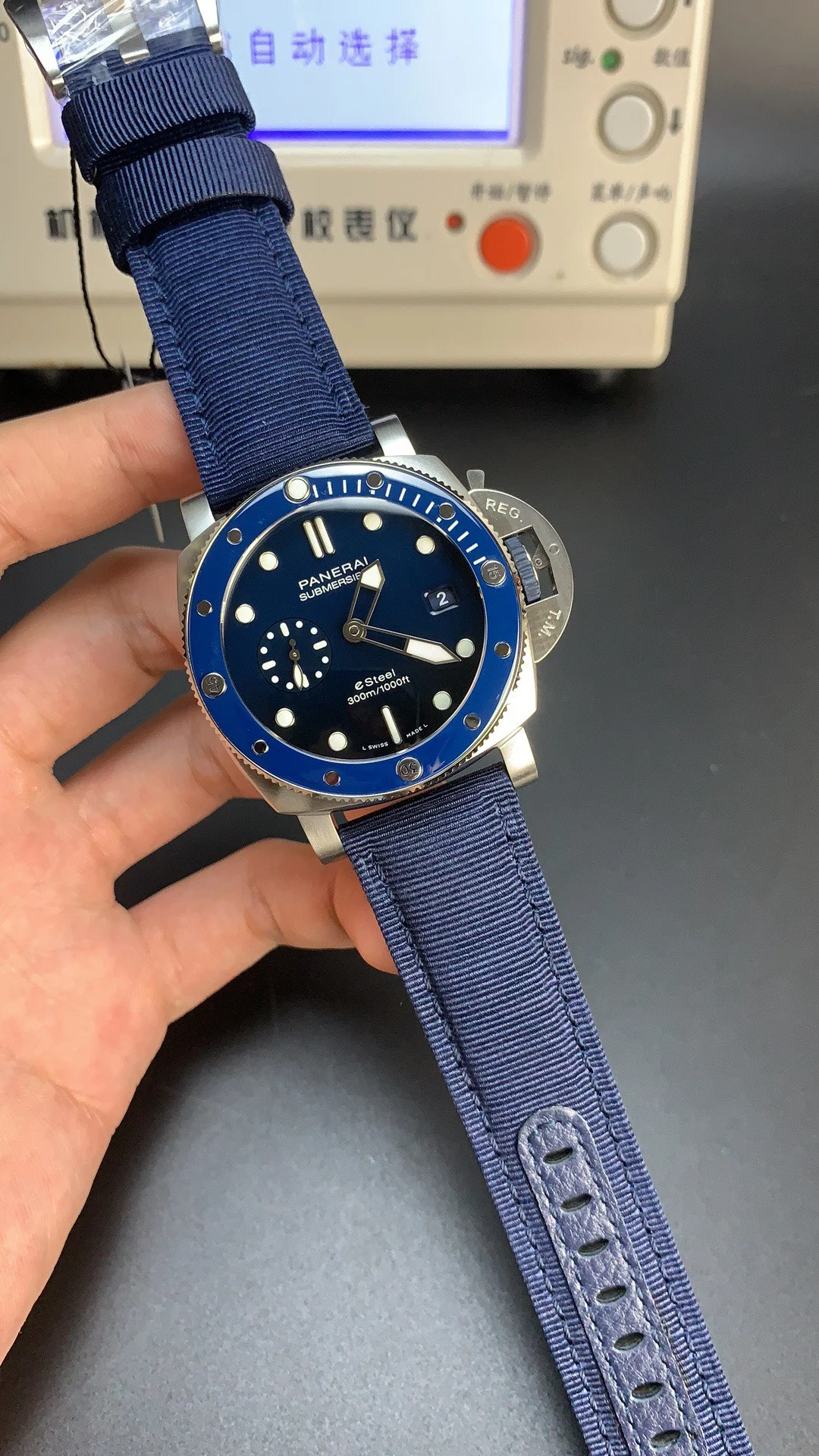 Panerai Ceramic — photographed off the sweep