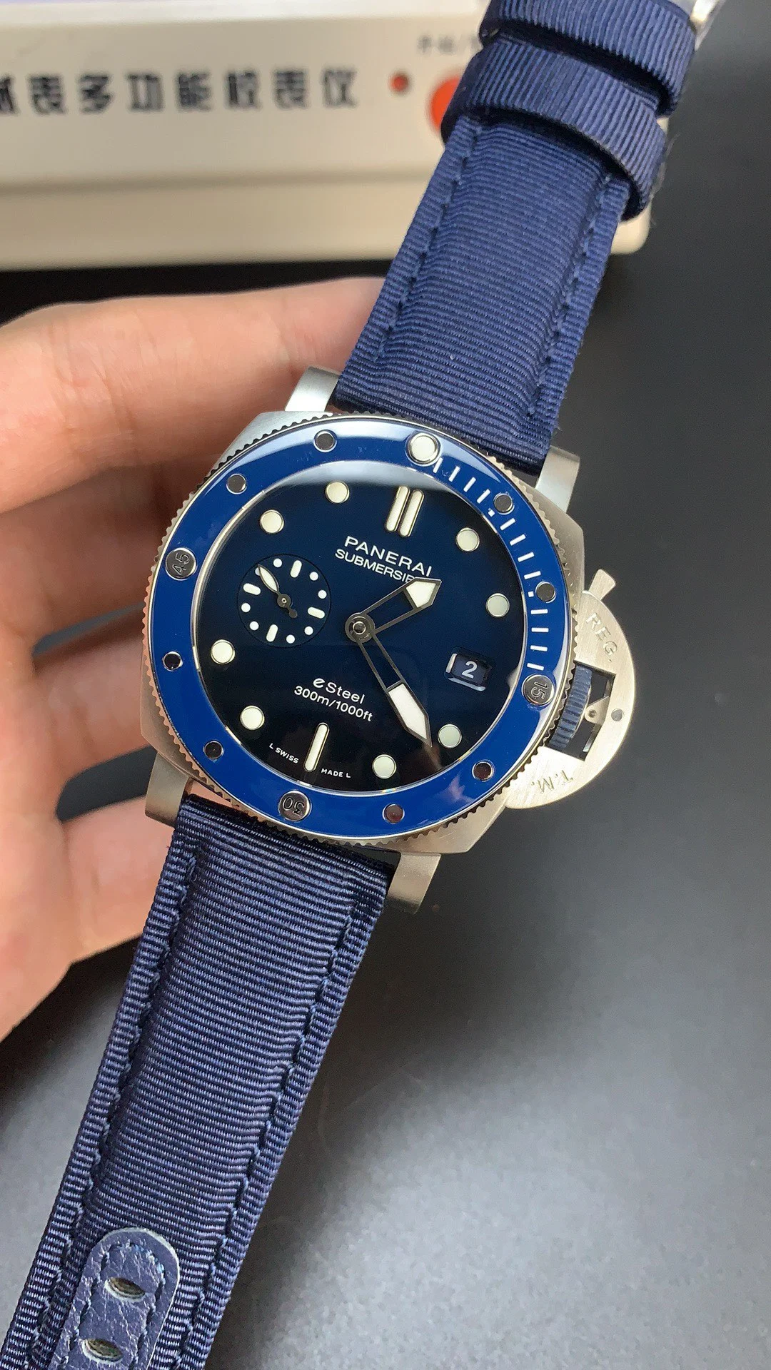 Panerai Ceramic — photographed off the sweep