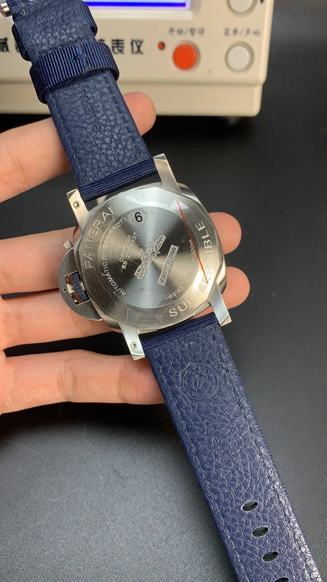 Panerai Ceramic — photographed off the sweep