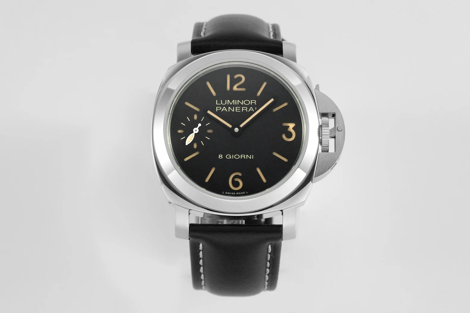 Panerai Luminor Steel Black Dial PAM01084 44mm
