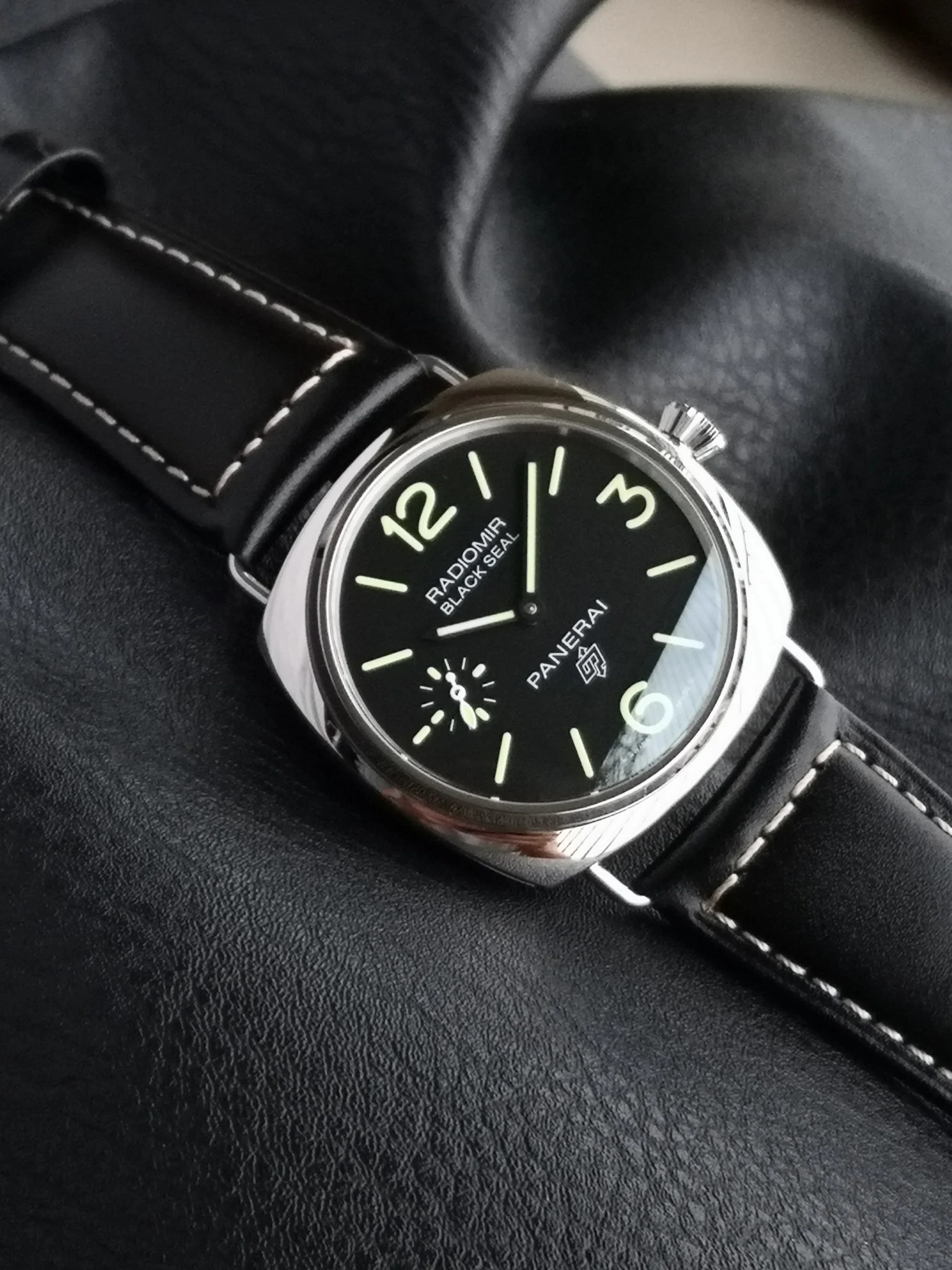 Panerai PAM00754 — photographed off the sweep