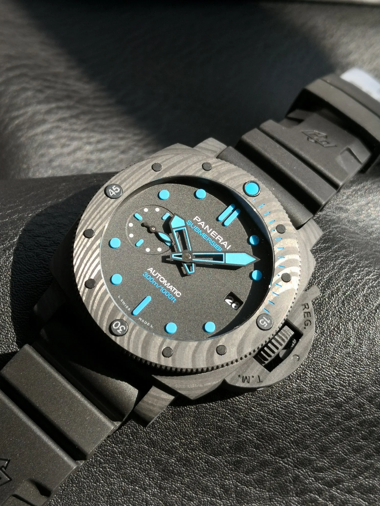 Panerai PAM00960 — photographed off the sweep